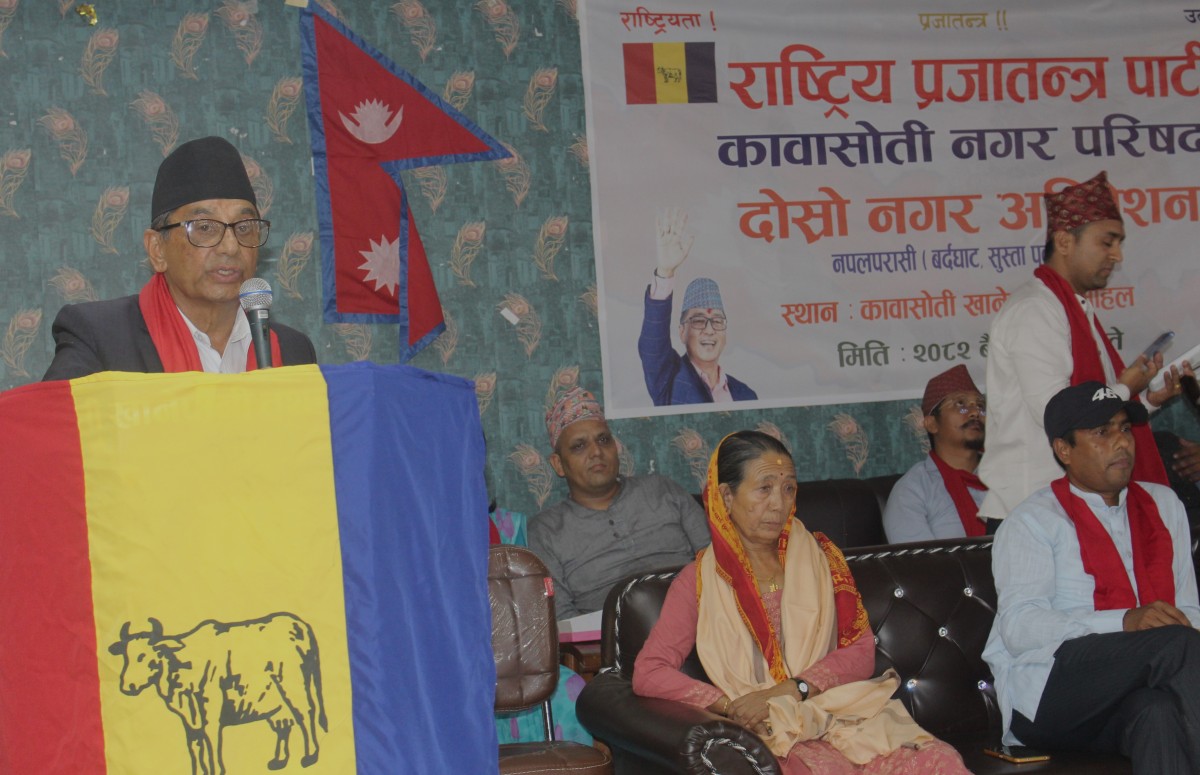 हिन्दु राष्ट्र ल्याउनका निम्ति आम नागरिक एक जुट हुने वेला आयो– नेता काफ्ले